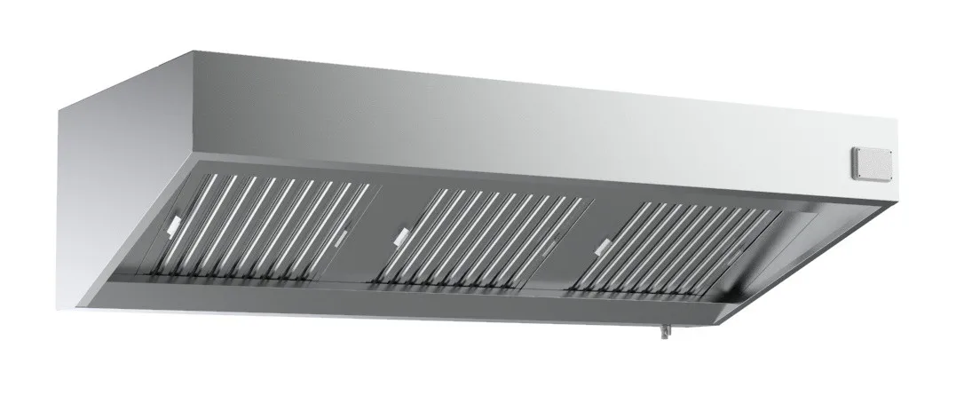 Komplette Wandhaube - 2000 mm - Mit Motor, LED und Drehzahlregler