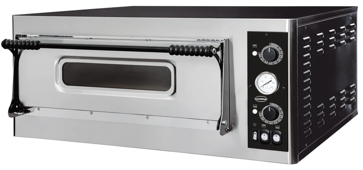 Pizzaofen mit 1 Kammer - 6 Pizzen - 400 V