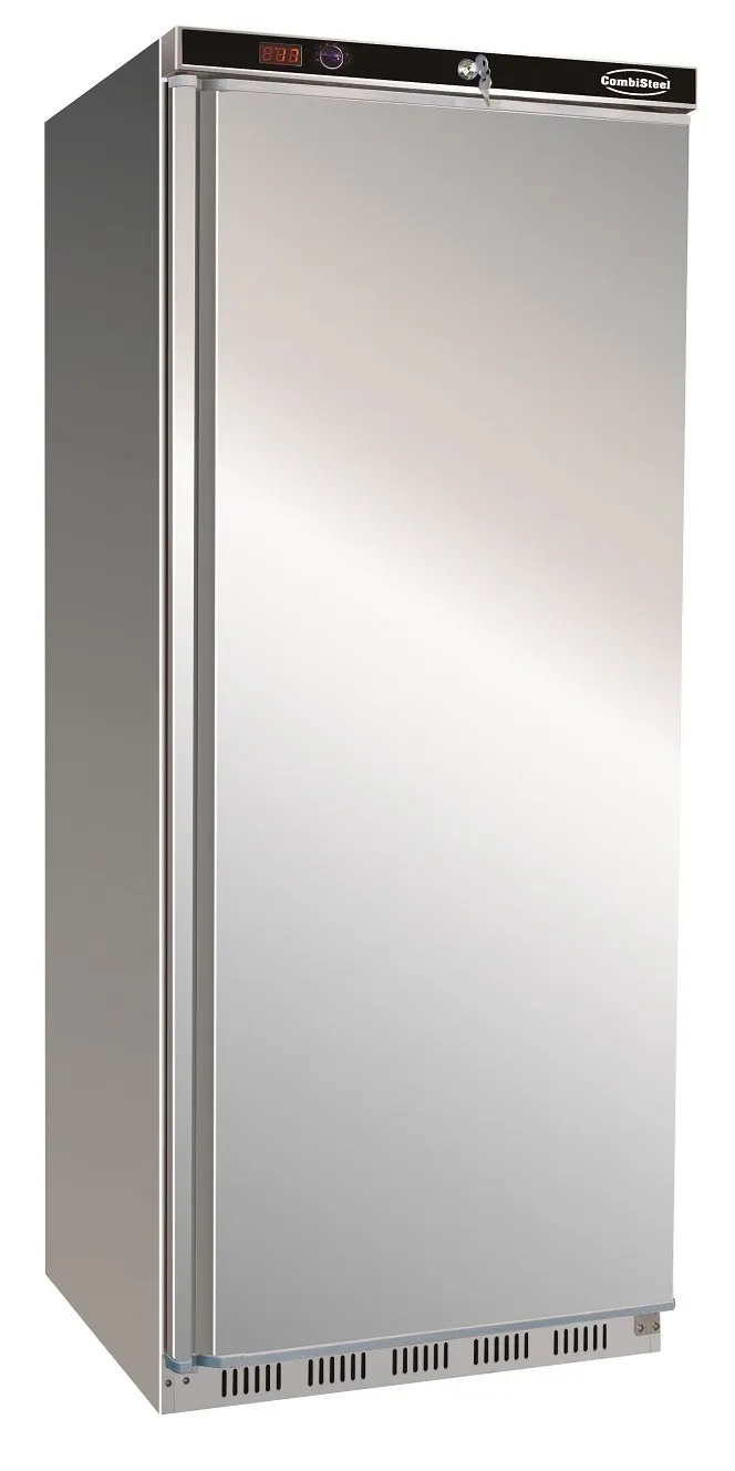 Negativer Kühlschrank aus Edelstahl - 1 Tür - 555 L