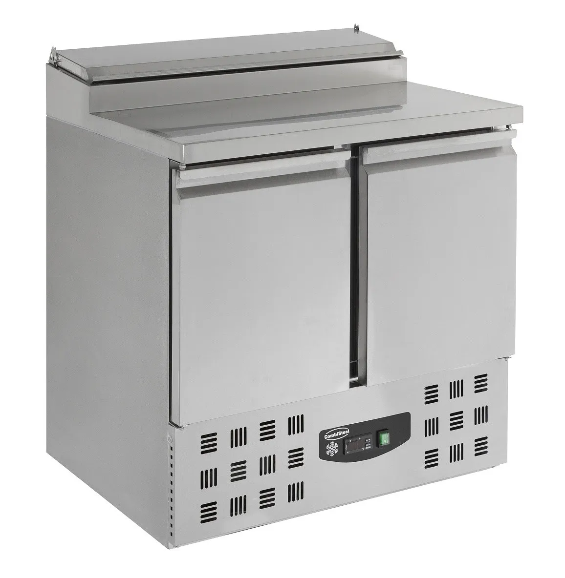 Kühltheke - 2 Türen - 5 GN 1/6 Behälter