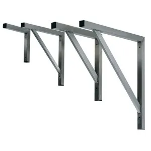 Unterstützung für Regal aus Edelstahl - 275 mm