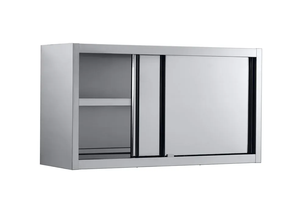 Wandschrank mit Schiebetüren - B 1200 x T 400 mm