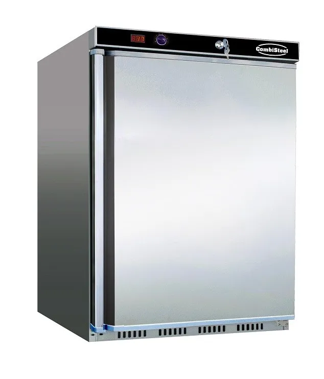 Mini-Kühlschrank Negativ Edelstahl - 120 L