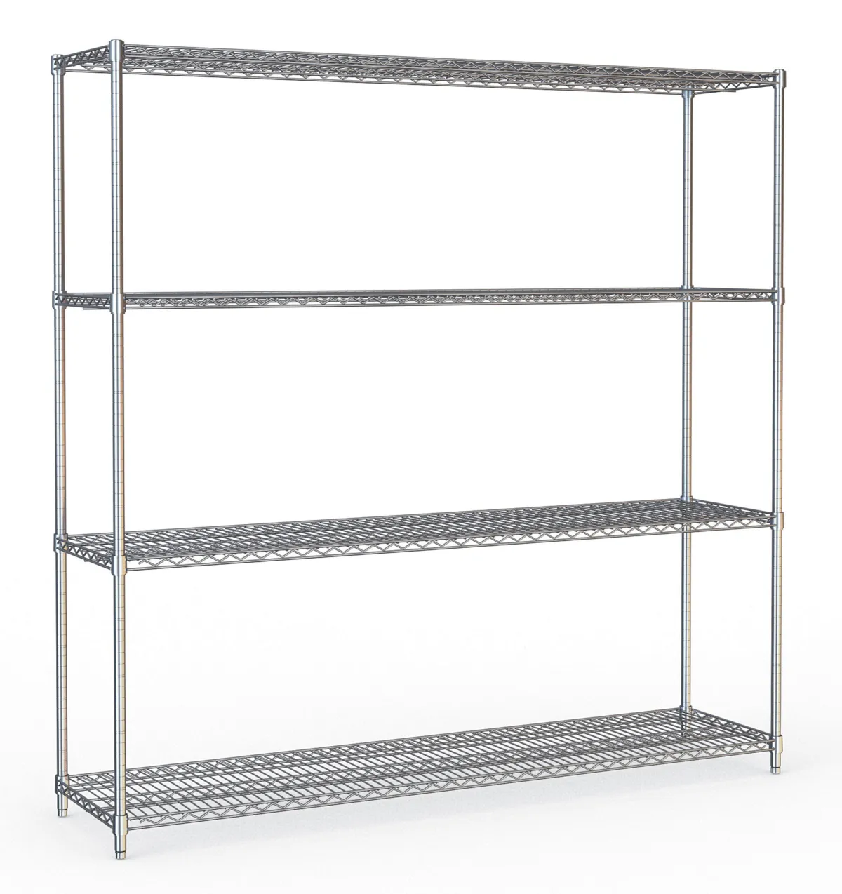 4er-Regal zerlegbar – L 1800 x T 450 mm