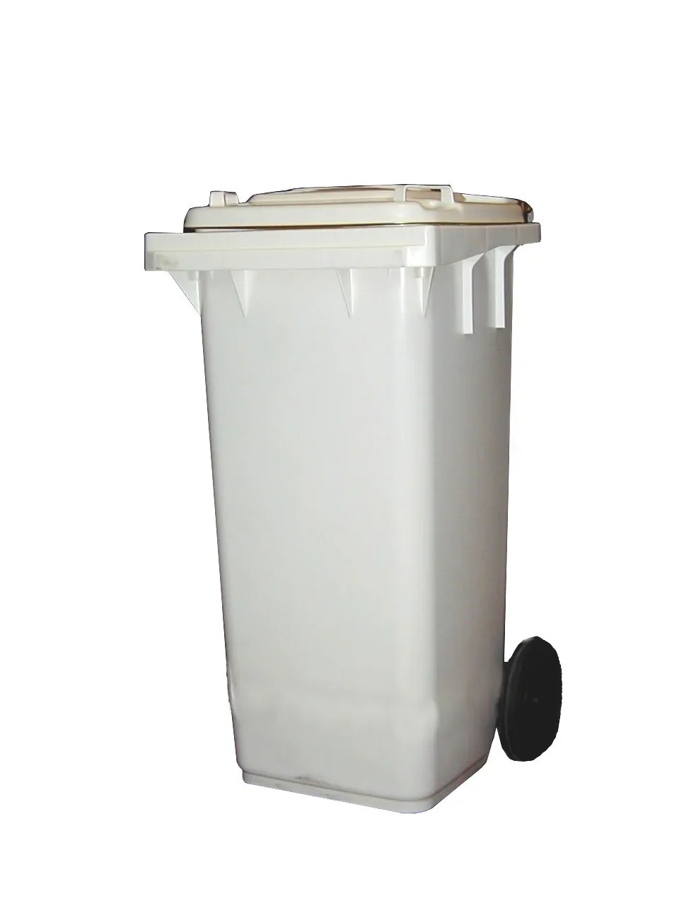 Weißer Mülleimer - 240 L