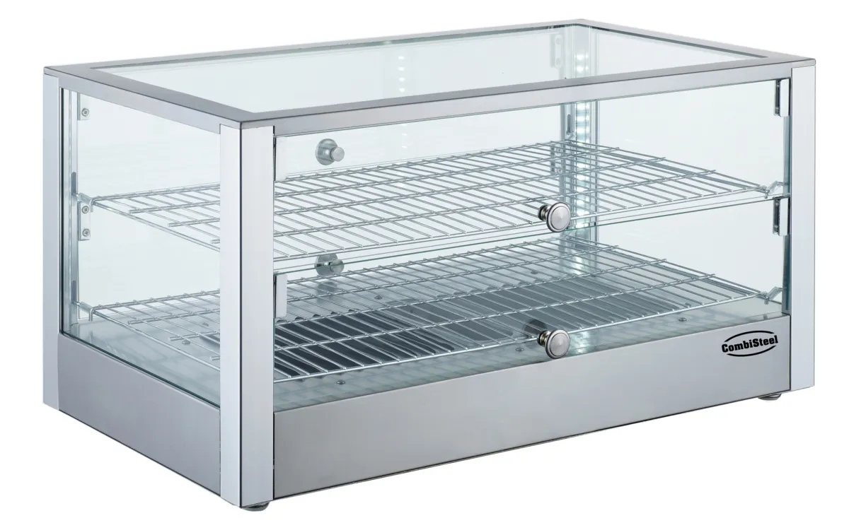 Wärmevitrine zum Aufstellen - 80 L