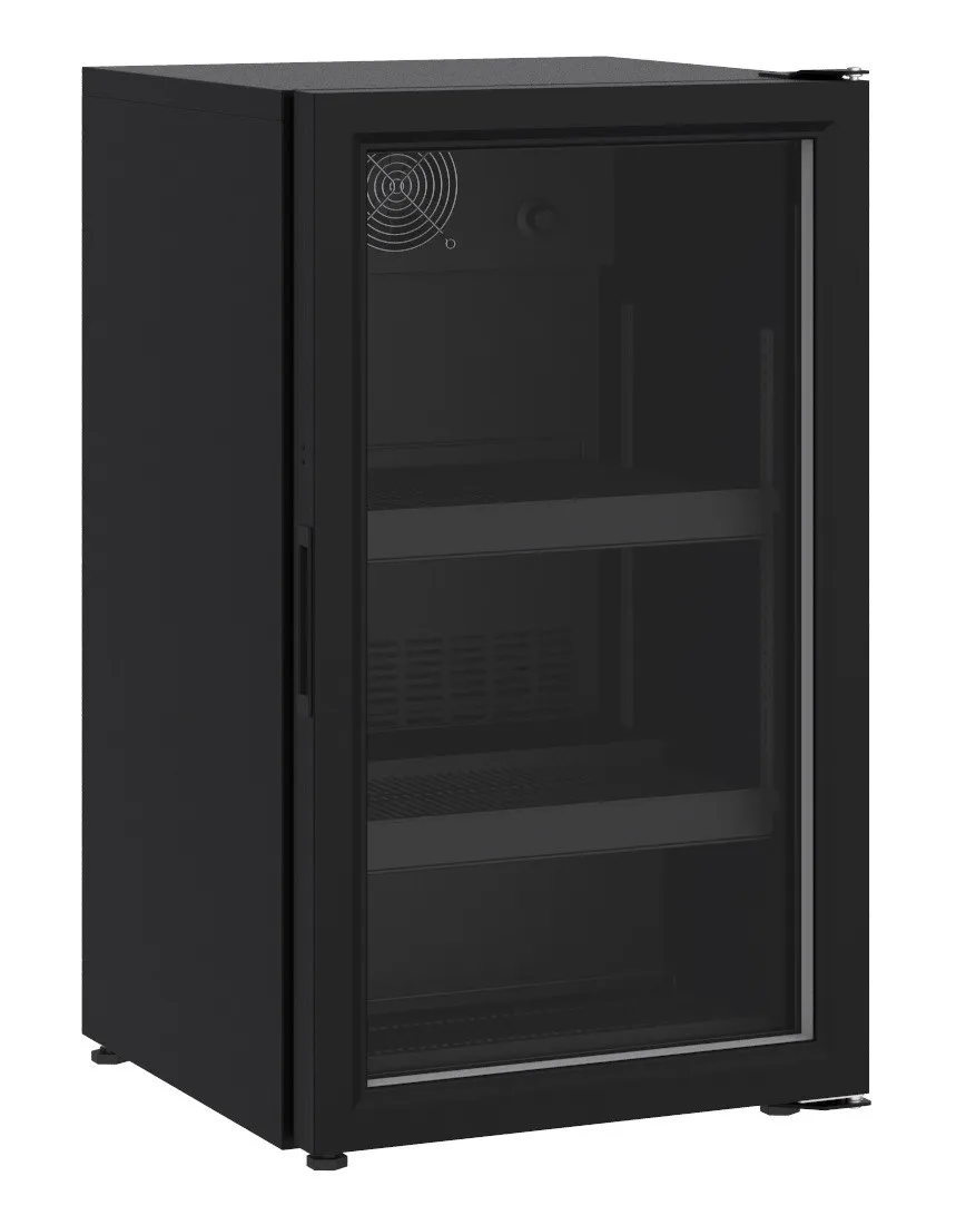 Mini-Kühlschrank mit Glastür - 136 L