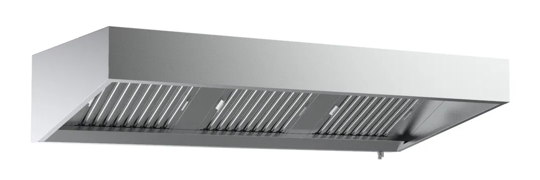 Dunstabzugshaube mit LED - Tiefe 950 - 1600 mm