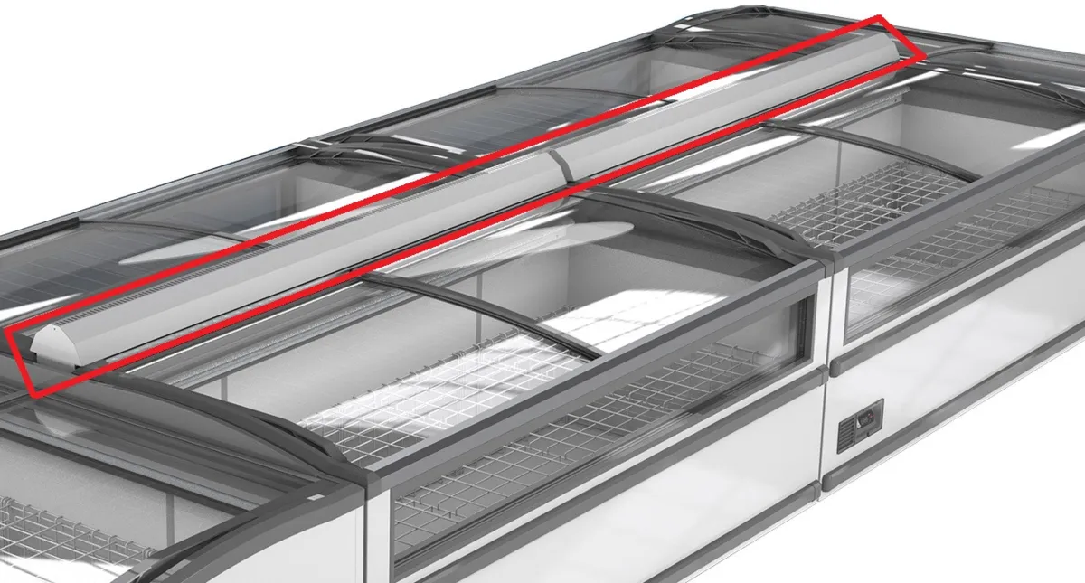 Connexion Gefriertruhe Weiß - 2125 mm
