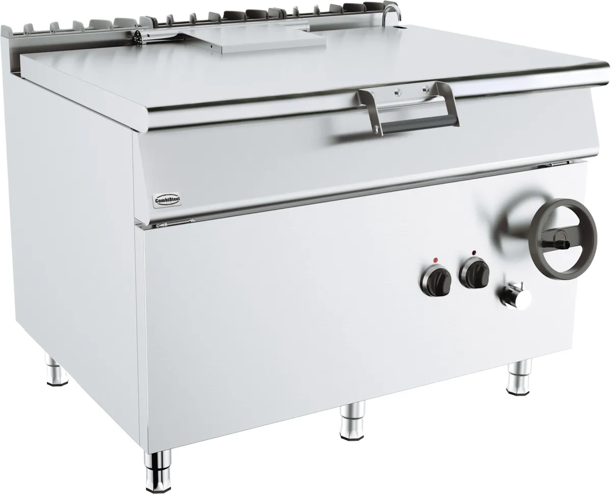 Elektrische Kippbratpfanne 120 L - Basis 900 - B 1200 x T 900 mm