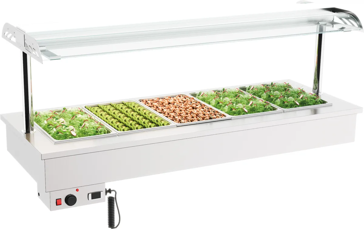 Bain-Marie Drop-In für 5 GN 1/1