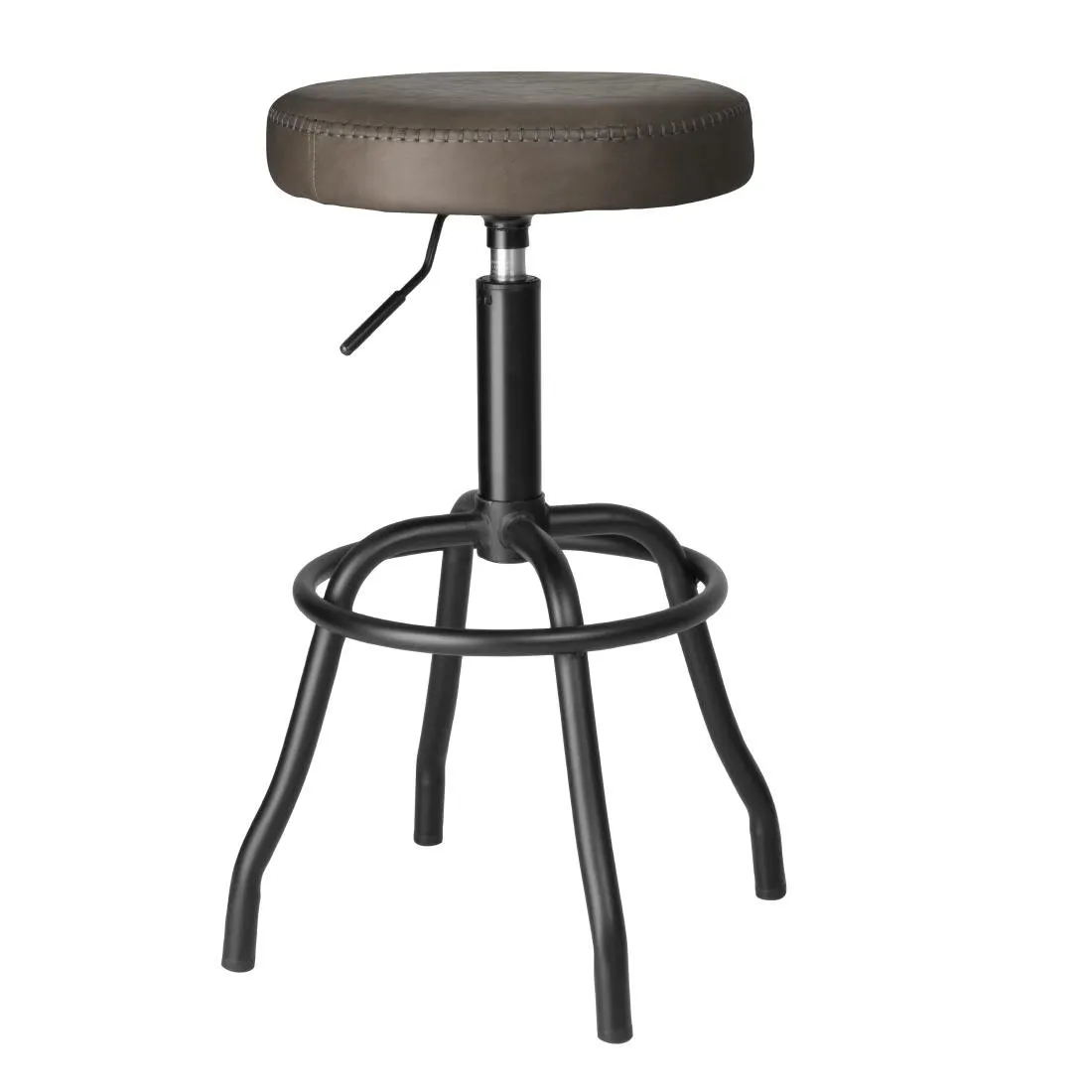 Barhocker aus PU Brooklyn Mocha