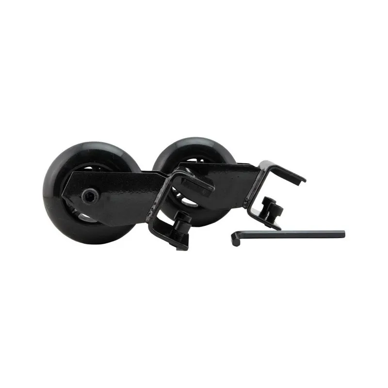 Roulette für beleuchteten LED-Schwarzständer - Set von 2