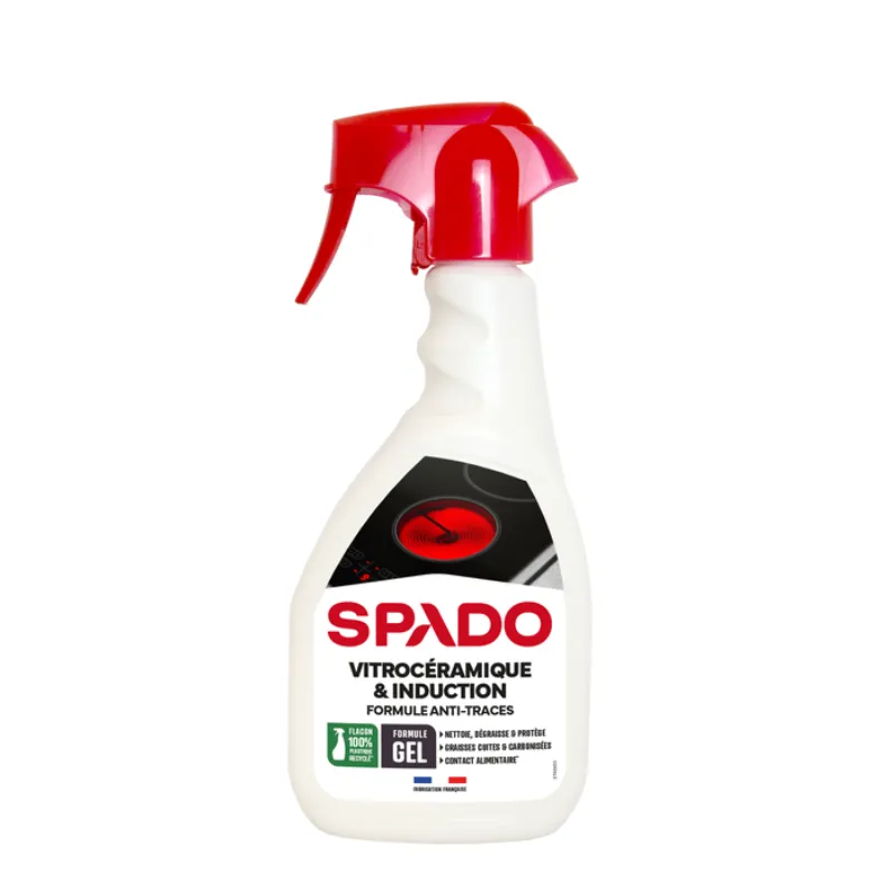 Spray Gel Reiniger für Glaskeramik und Induktion - 500 ml