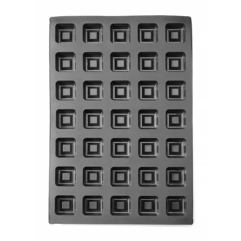 Silikonform Quadrat