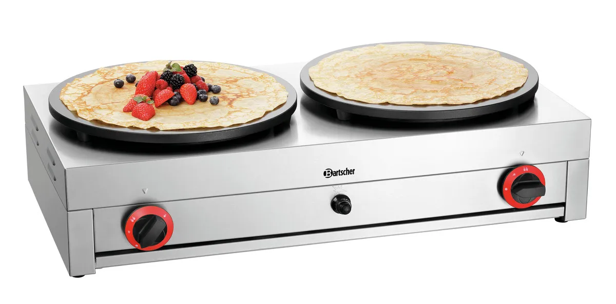 Doppel-Gas-Crêpière - Ø 40 cm