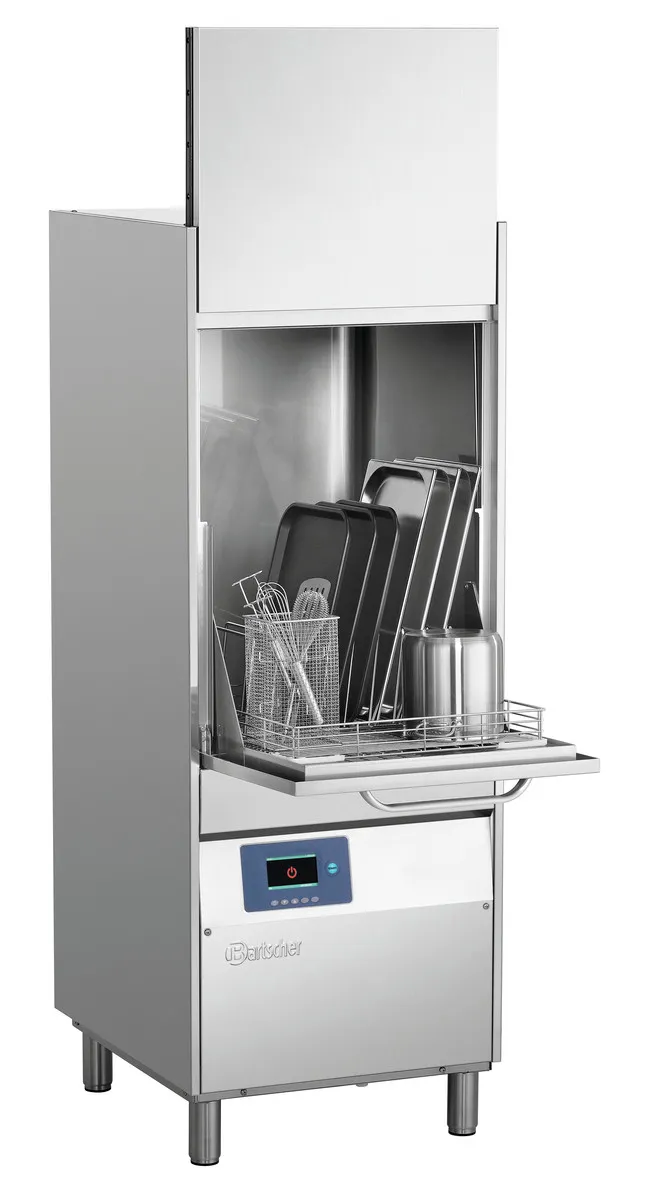Haubenspülmaschine mit Reinigungsmitteldosierer