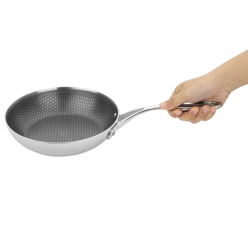 Sauteuse aus Edelstahl 20 cm