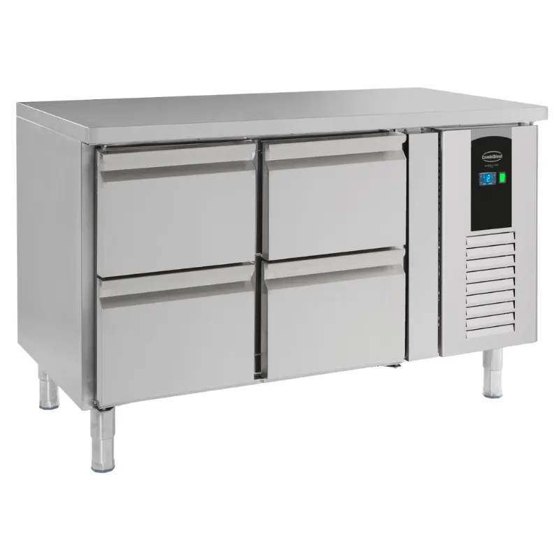 Positive Kühltisch mit 4 Schubladen Energy Line - 190 L