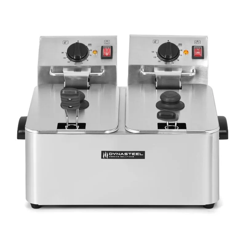 Professionelle Fritteuse 2 x 4 L