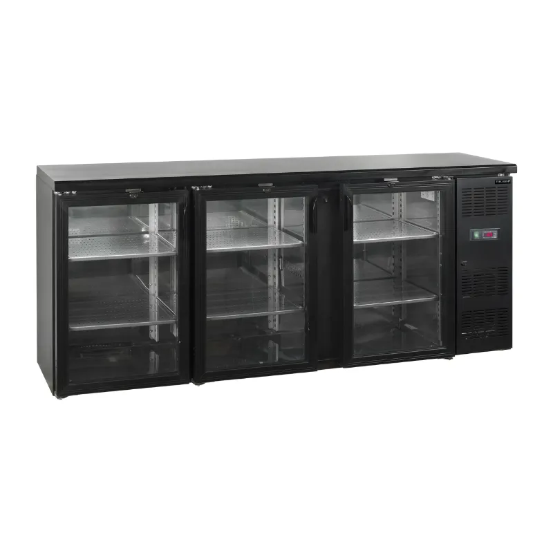 Kühltheke - 3 Glastüren - 442 L
