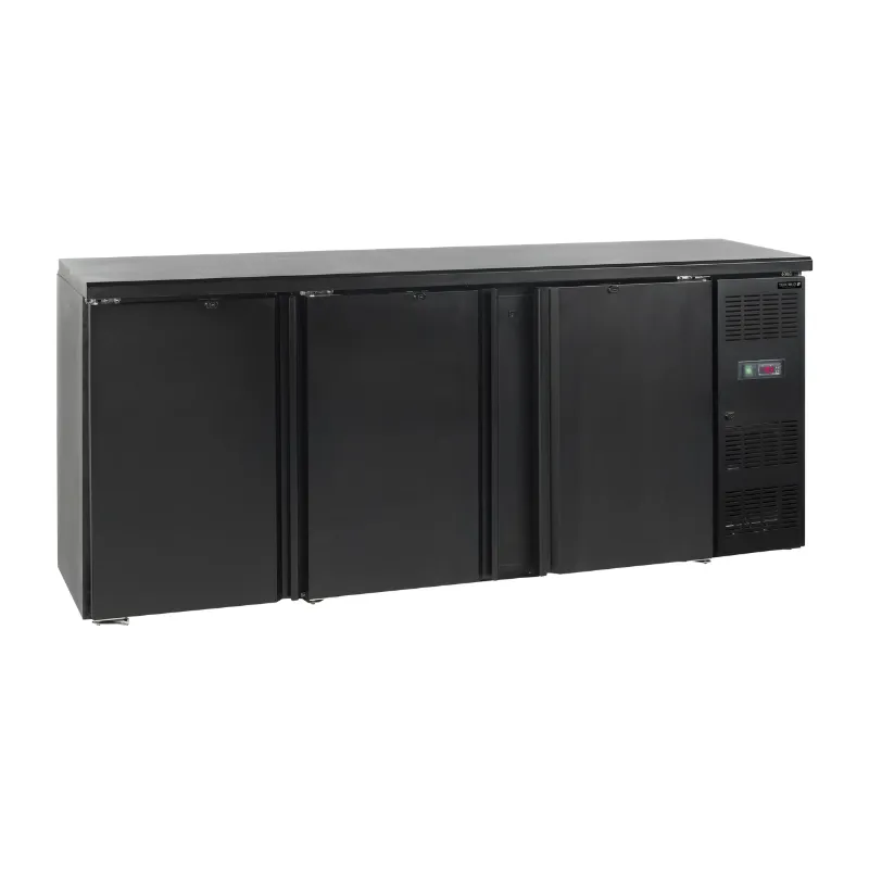 Rückkühlschrank - 3 Volltüren - 442 L