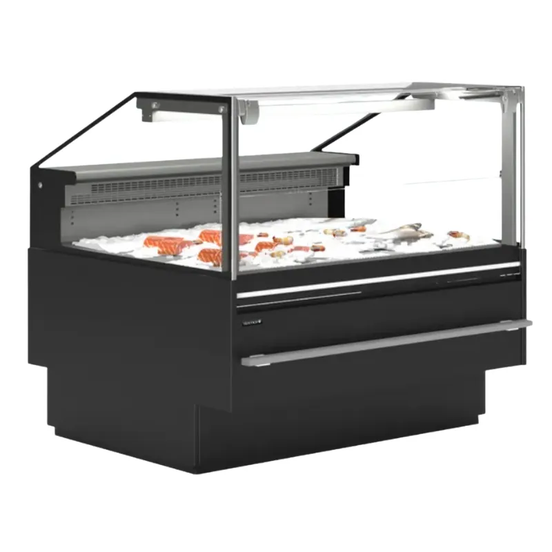 Premium-Service-Vitrine für frischen Fisch - 320 W