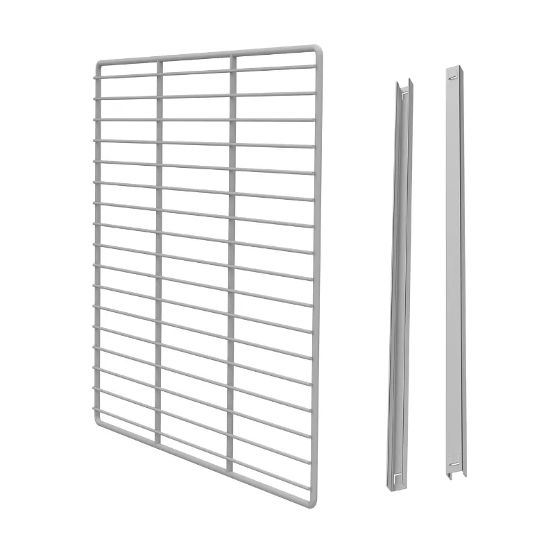 Gitter und GN 2/1 Halterungen für Monoblock-Schränke mit 2 Türen
