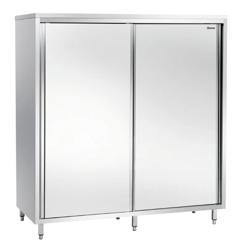 Hoher Schrank mit 2 Türen - B 1400 x T 700 mm