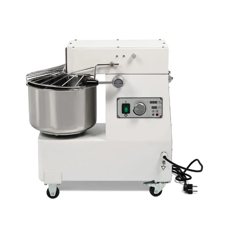 20 L Teigmaschine mit abnehmbarem Kessel und hochklappbarem Kopf - variable Geschwindigkeit