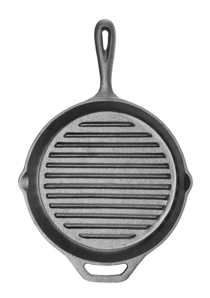 Runde Gusseisen-Grillpfanne - ø 220 mm