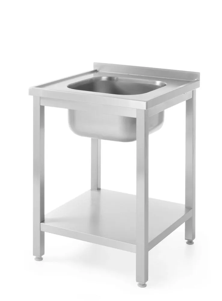 Tauchbecken 1 Zentral Profi Line mit Regal - T 600 x B 600 mm