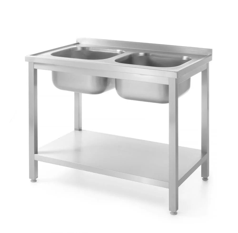 Taucht 2 Profi Line Becken mit Regal - T 700 x B 1000 mm