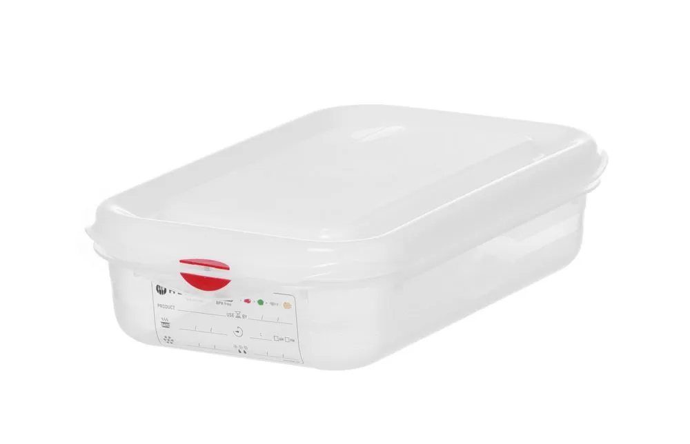 GN-Behälter 1/4 transparent aus PP - 1,8 L