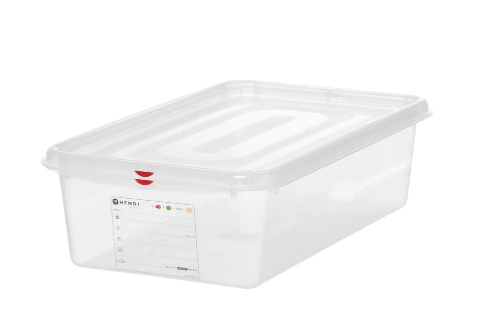 GN-Behälter 1/1 transparent aus PP - 21 L