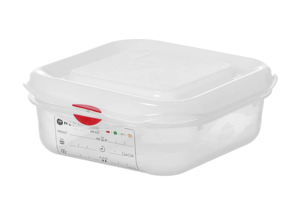 GN-Behälter 1/6 transparent aus PP - 1,1 L