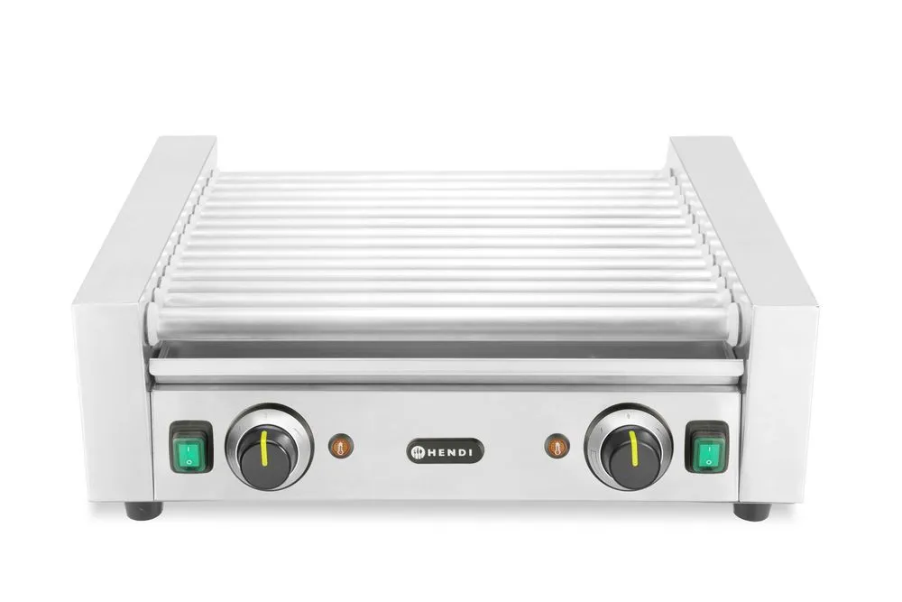 Rollgrill für Würstchen - 2 Zonen
