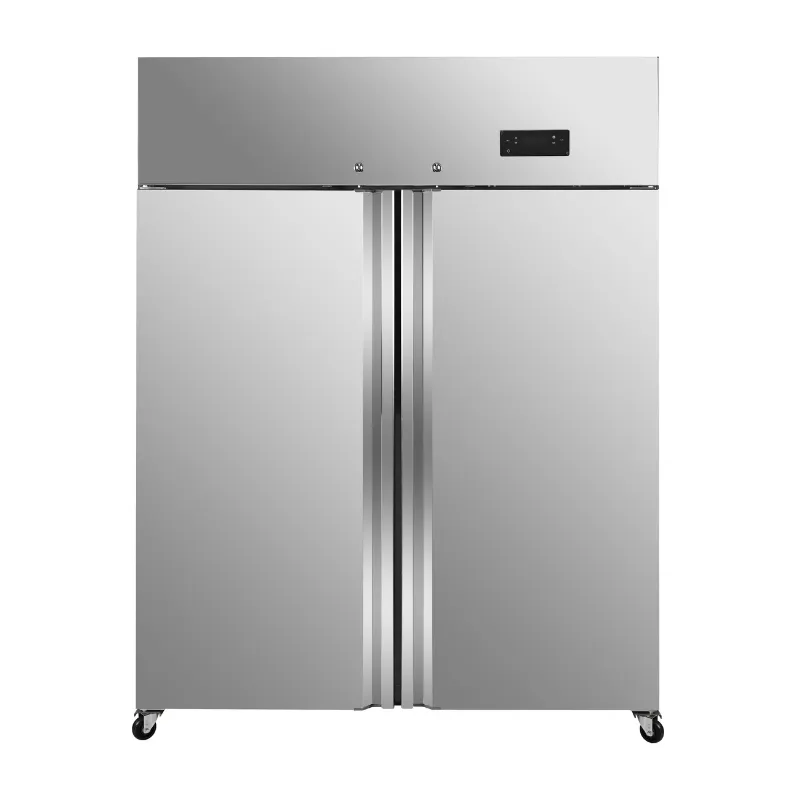 Edelstahl-Tiefkühlschrank GN2/1 - 1400 Liter