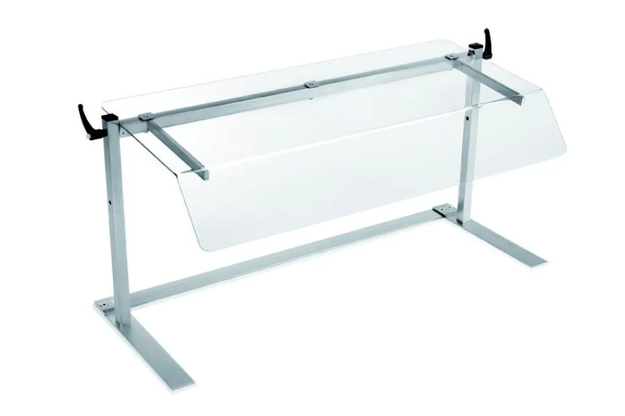 Verstellbarer Atemschutz - L 1200 x T 450 mm - Aufbereitet