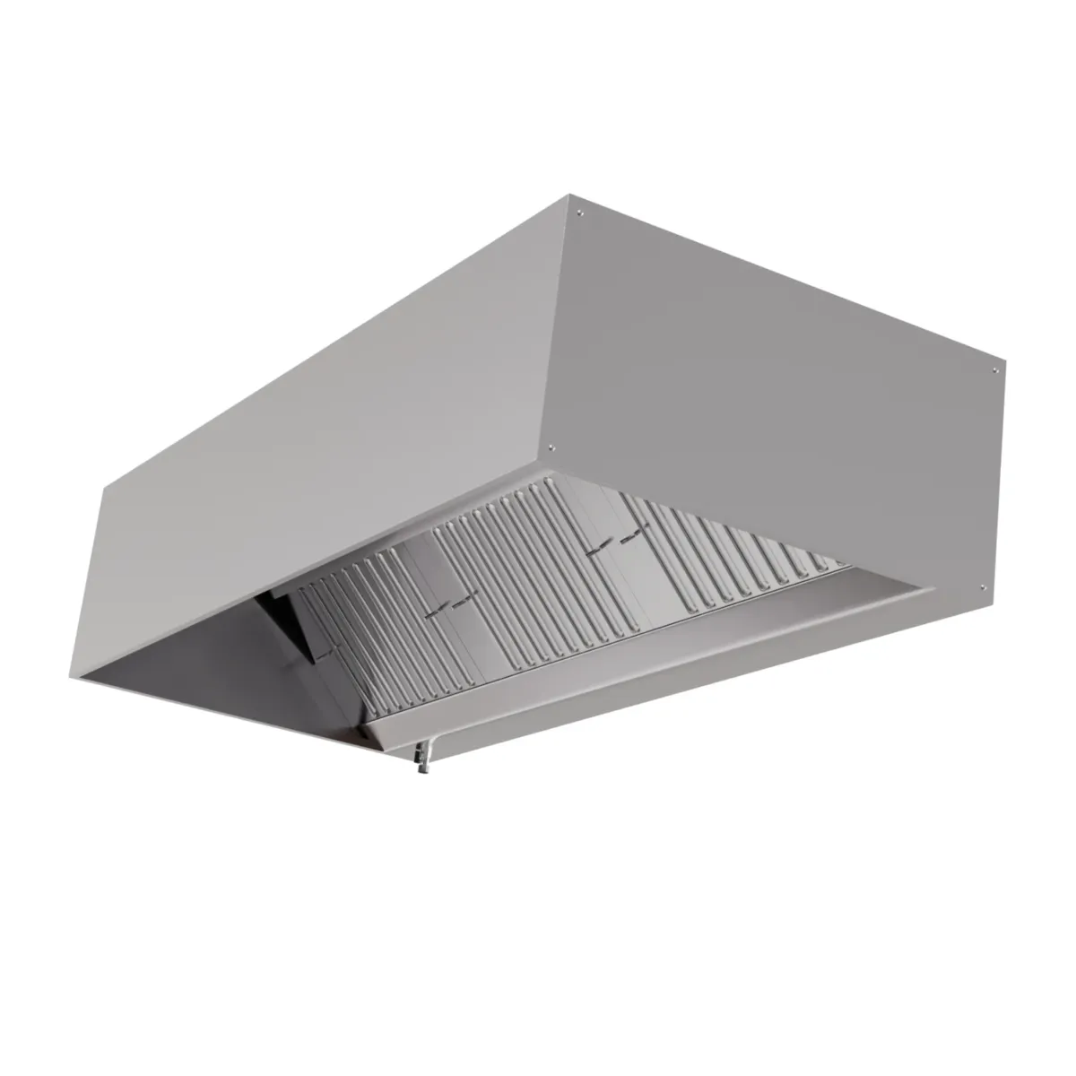 Würfelhaube Tiefe 900 mit LED und ohne Motor - Länge 4600