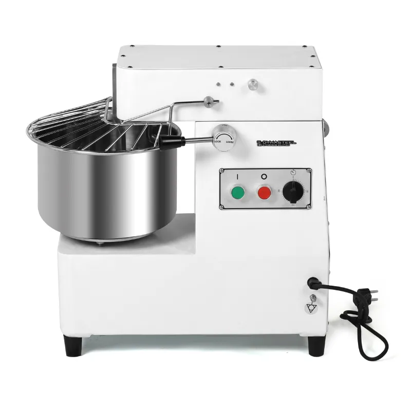 10 L Knetmaschine mit festem Kessel und hochklappbarem Kopf - 1 Geschwindigkeit - Überholt