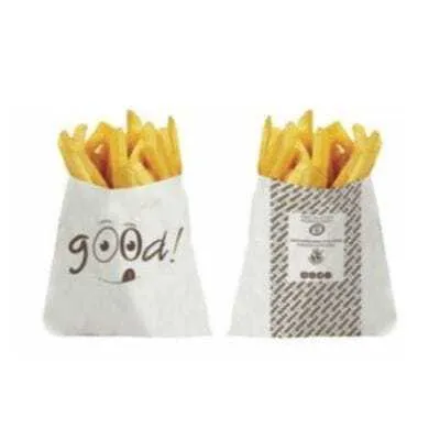 Pommes Frites Beutel Small "Good" - Umweltfreundlich - Packung mit 2000