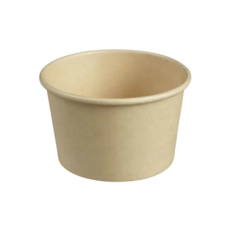 Bambusfaserbecher - Ø 95 mm - 230 ml - Umweltfreundlich - Set mit 50