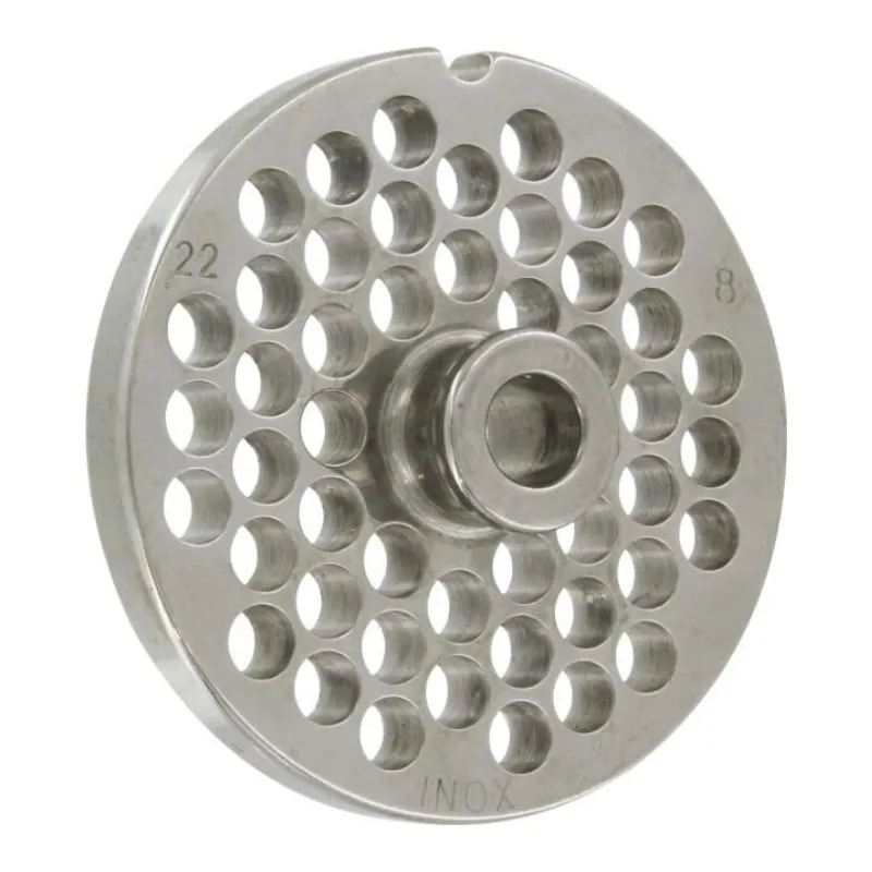 Lochscheibe 8 mm für Fleischwolf Nr. 22