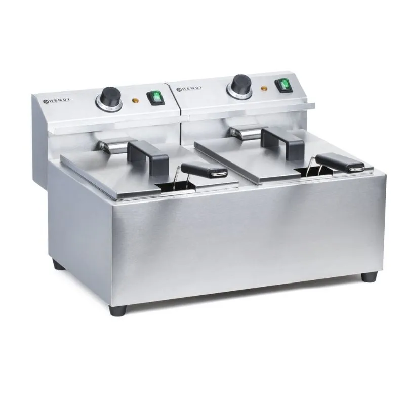Fritteuse Mastercook - 2 x 8 L
