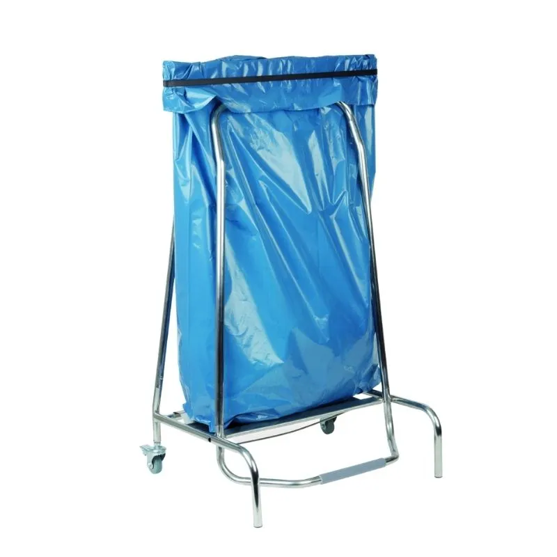 Unterstützung für Müllsack aus Edelstahl