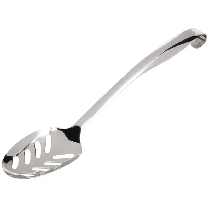 Durchbrochener Servierlöffel aus Edelstahl - 160 mm
