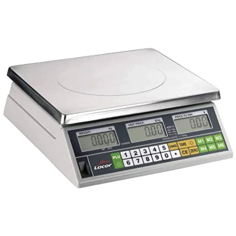 Elektronische Küchenwaage - Tragkraft 15 kg