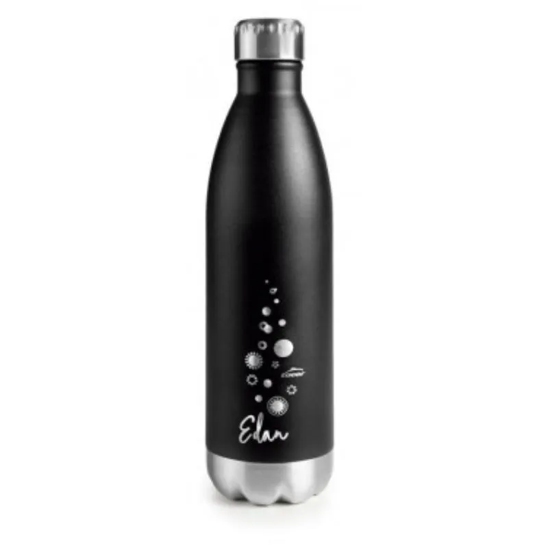Flasche aus schwarzem Edelstahl - 750 ml