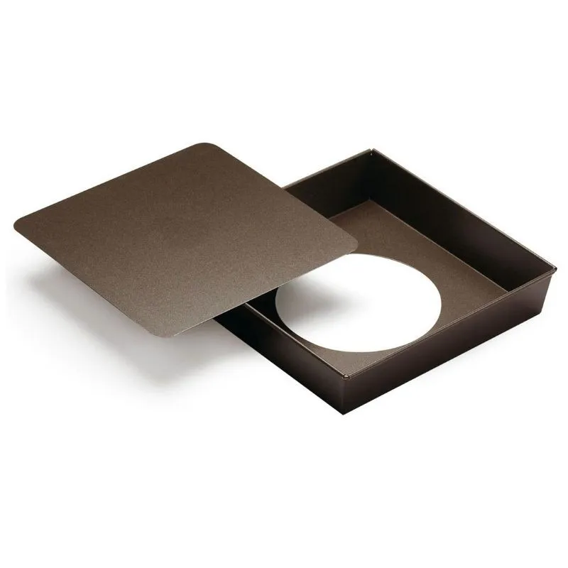 Quadratische Springform mit abnehmbarem Boden – 240 x 240 mm